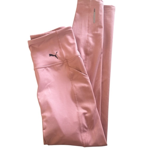 Puma Pink Leggings Rosette NWT | Various Sizes + Comfy Confidence Boost 🌸💪 - Picture 1 of 4
